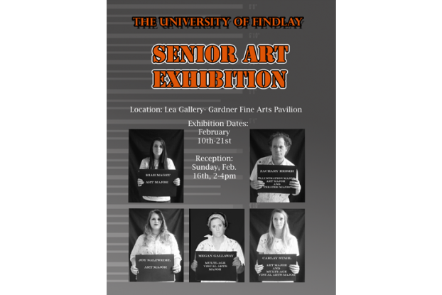 Senior Art Exhibit Feb. 10-21