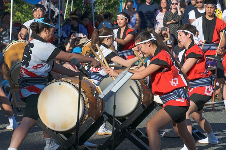 Taiko Japanese drumming
