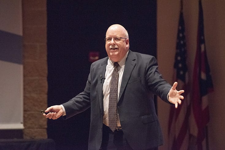 Kevin Sauder, president and CEO of Sauder Woodworking Company