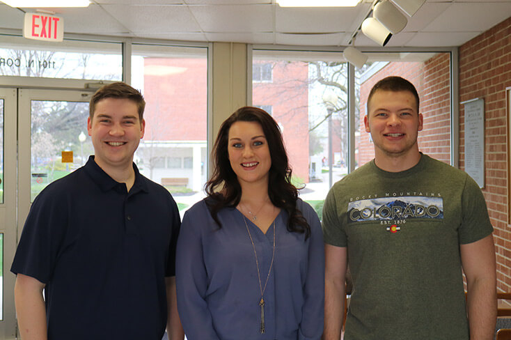 3 Findlay students in the ESOH Program were selected as recipients of the American Society of Safety Professionals Foundation Scholarships.