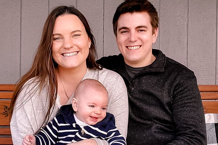 Kayla Churchill and family