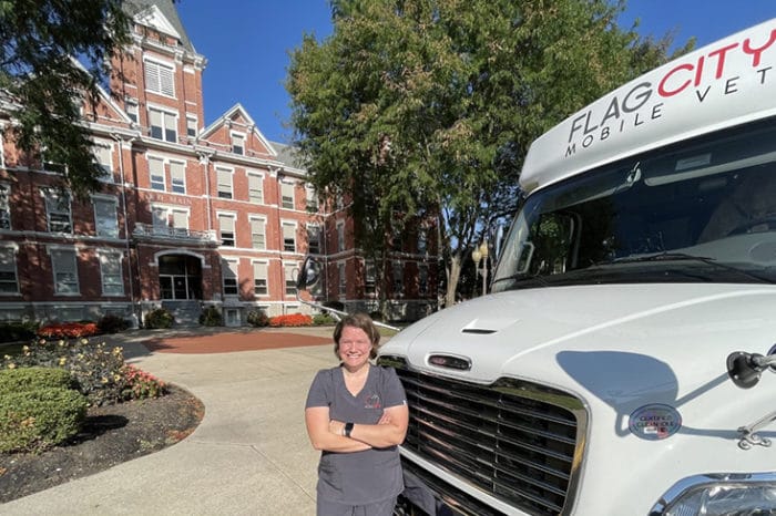 Going Mobile: University of Findlay Alumna and Veterinarian Dr. Katie Frederick ‘02