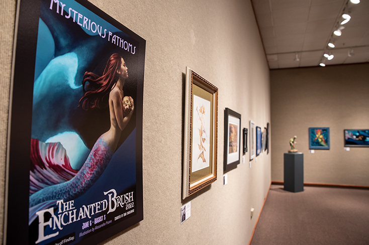 The Enchanted Brush Exhibition, an annual exhibition featuring works by artists from around the world, will take place June 6 through Aug. 5.