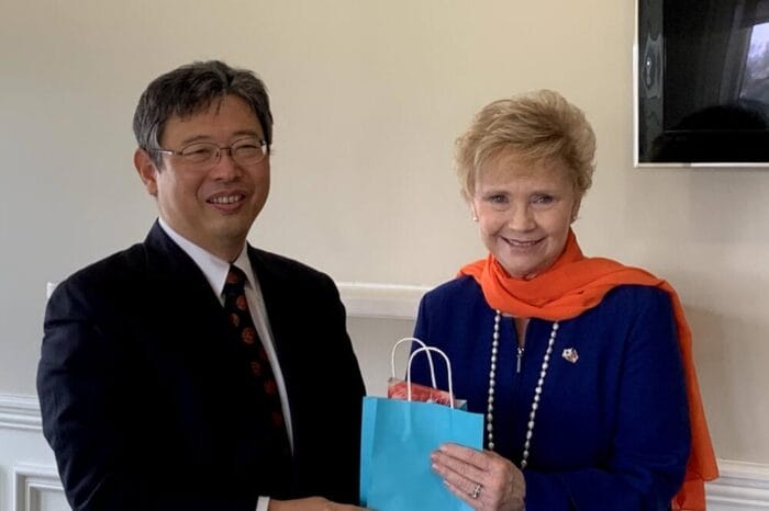 President Fell to travel to Japan in March