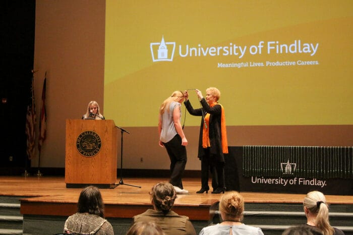 UF Seniors Honored With Philanthropy Cords for Philanthropy Efforts and Supporting Scholarship for New Students