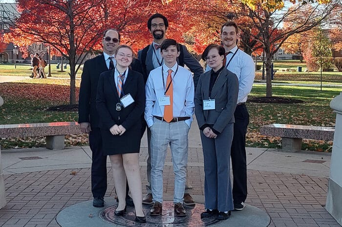 University of Findlay Team Competes in Its First Ethics Bowl