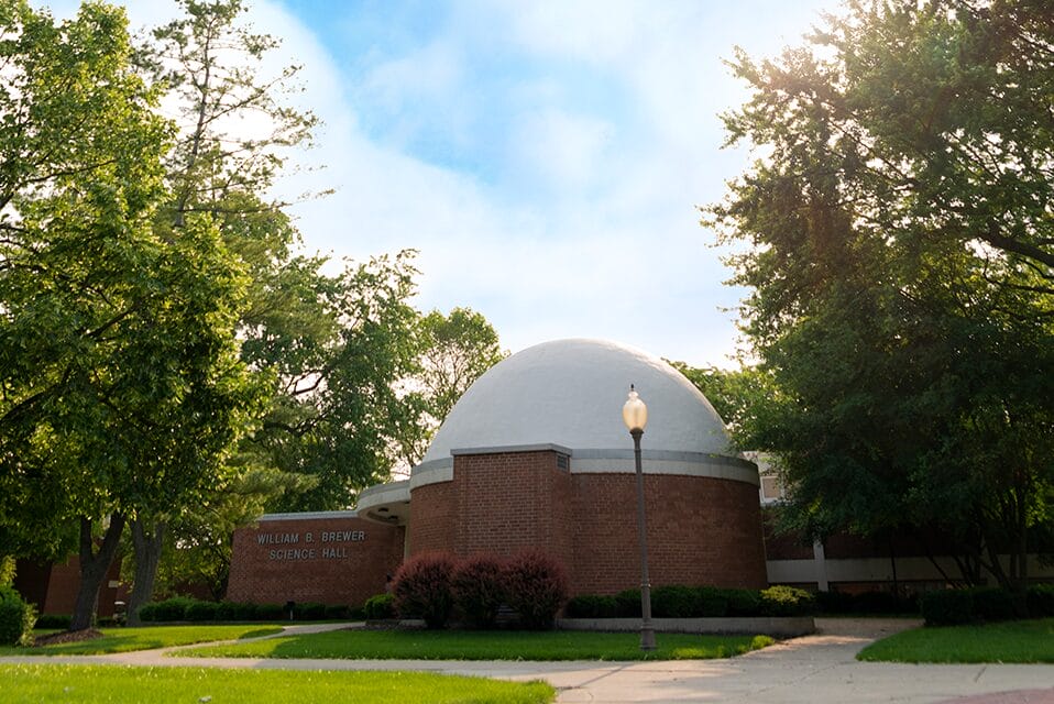 Photo of the Newhard Planetarium