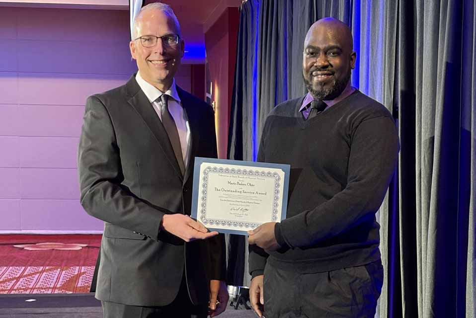 UF Professor Dr. Mario Baker Recognized for Physical Therapy Leadership