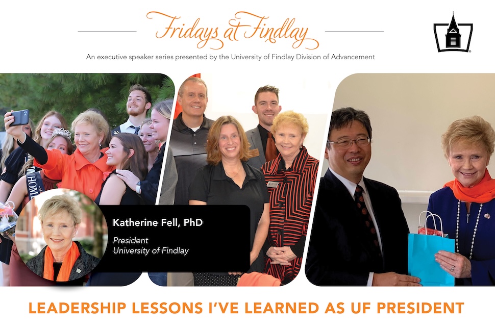 UF President to Discuss Leadership Lessons March 27 at ‘Fridays at Findlay’