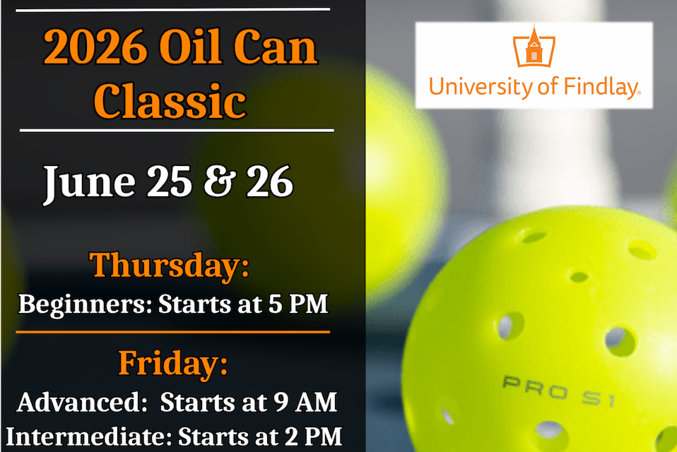 Oil Can pickleball graphic