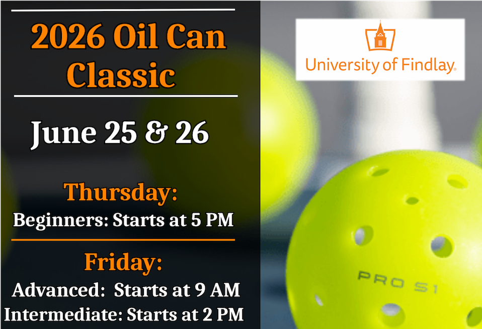UF to Host Oil Can Classic  Pickleball Tournament June 25 and 26
