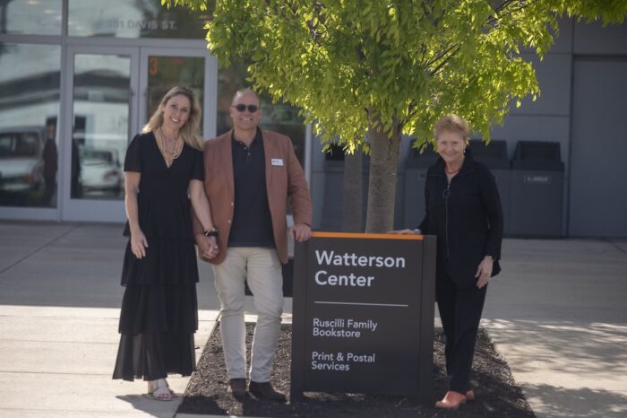 Wattersons with sign