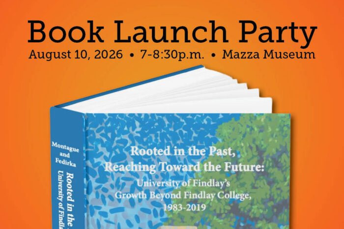 Event "poster" for New UF History Book Launch to be held Aug. 10, 2026